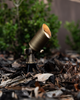 Lumen Logic™ LogiSpot II 12V Brass Mini Spotlight (Bronze) with 2W LED MR8 Bulb