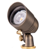 Lumen Logic™ 12V Brass Mini Outdoor Spotlight (Bronze) - Lumen Logic