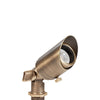 Lumen Logic™ LogiSpot II 12V Brass Mini Spotlight (Bronze) with 2W LED MR8 Bulb