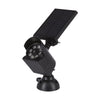 Lumen Logic™ Integrated LED Motion Sensing Solar Security Light (Black)