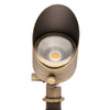 Lumen Logic™ LogiSpot 12V 6W Cast Brass Integrated LED Spotlight (Bronze)