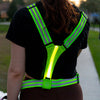 Lumen Logic™ Adjustable LED Reflective Running Vest